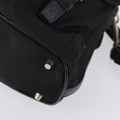 Prada Double Pocket Shoulder Bag Tessuto