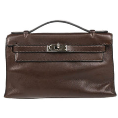 Hermes Kelly Pochette Evergrain