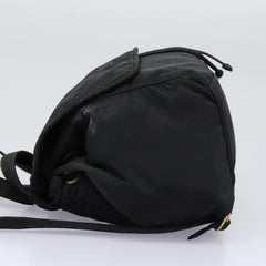 Prada Flap Drawstring Backpack Tessuto