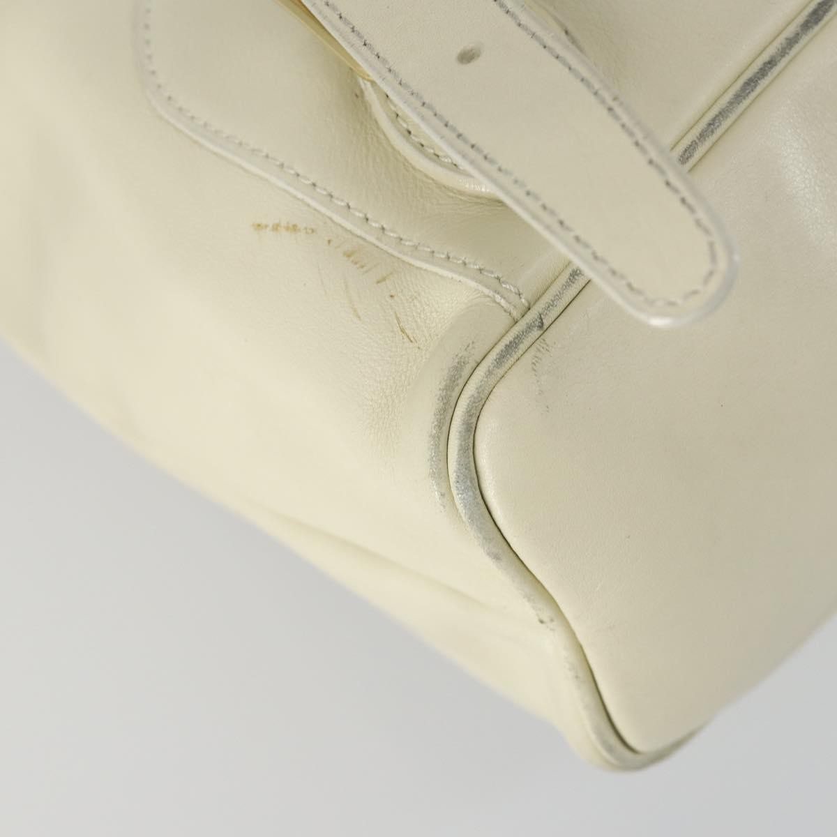 Gucci Vintage Bamboo Backpack Leather