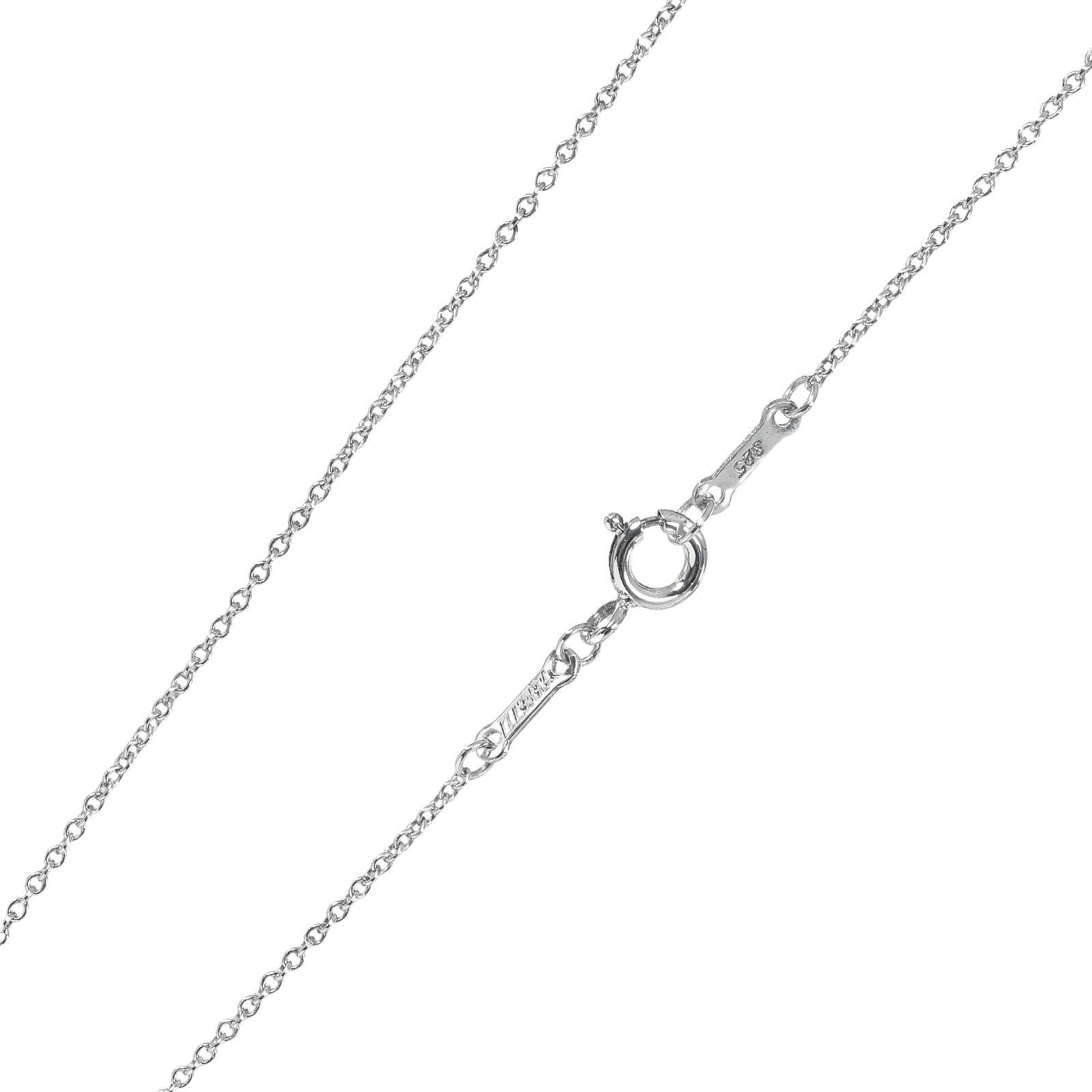 Tiffany & Co. Crucifix Pendant Necklace Silver 925