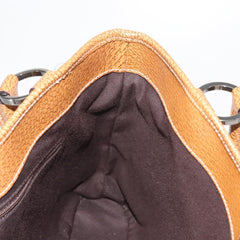 Gucci Vintage Ring Tote GG Canvas with Leather