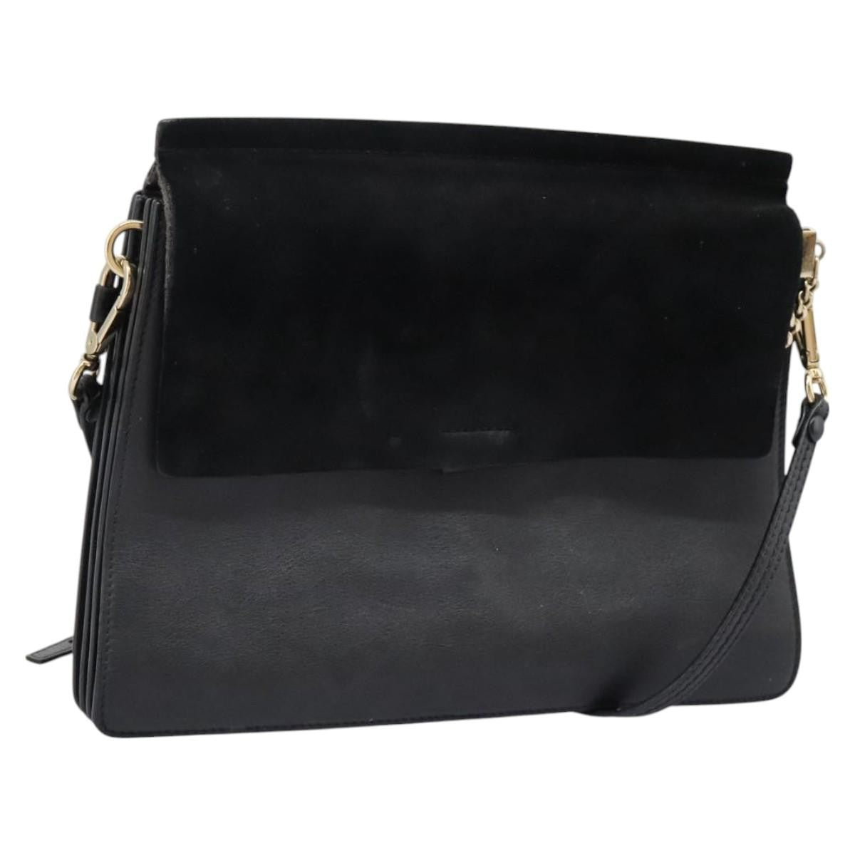 Chloe Faye Shoulder Bag Leather and Suede