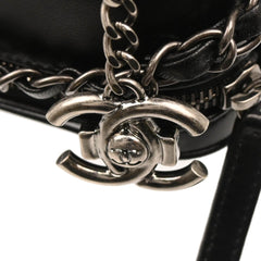 Chanel Coco Boy Camera Bag Quilted Leather