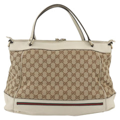 Gucci Mayfair Convertible Tote GG Canvas