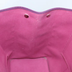 Hermes Cabag Handbag Toile and Leather