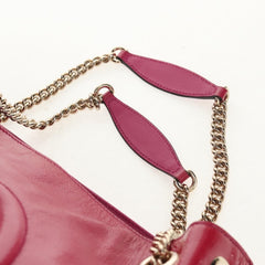 Gucci Soho Chain Strap Shoulder Bag Patent