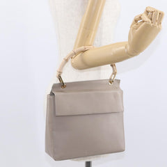Gucci Vintage Bamboo Handle Bag Leather