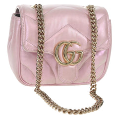 Gucci GG Marmont Square Flap Bag Matelasse Leather