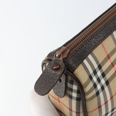 Burberry Nova check Pochette Canvas