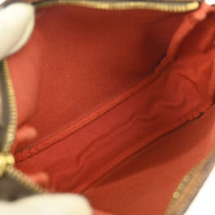 Louis Vuitton Trousse Make Up Bag Damier Canvas