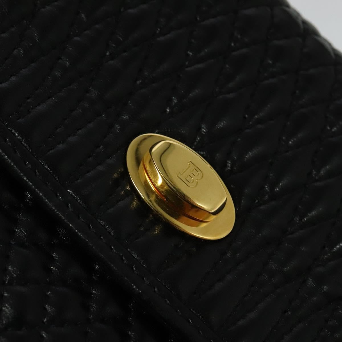 Bally Vintage Handbag Quilted Leather