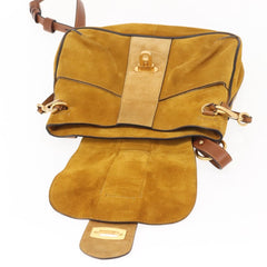 Chloe Lexa Crossbody Bag Suede
