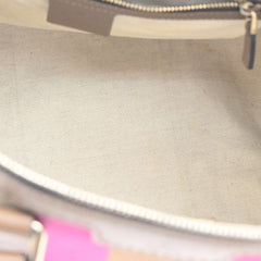 Gucci Vintage Web Boston Bag GG Canvas