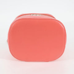 Chanel Classic Top Handle Vanity Case with Chain Quilted Lambskin