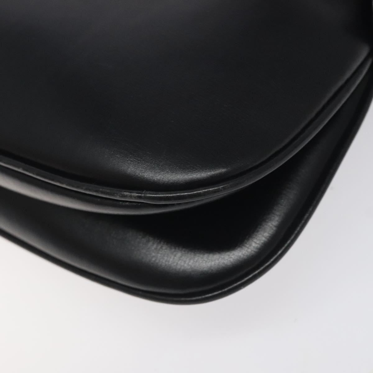 Gucci Vintage Flap Shoulder Bag Leather