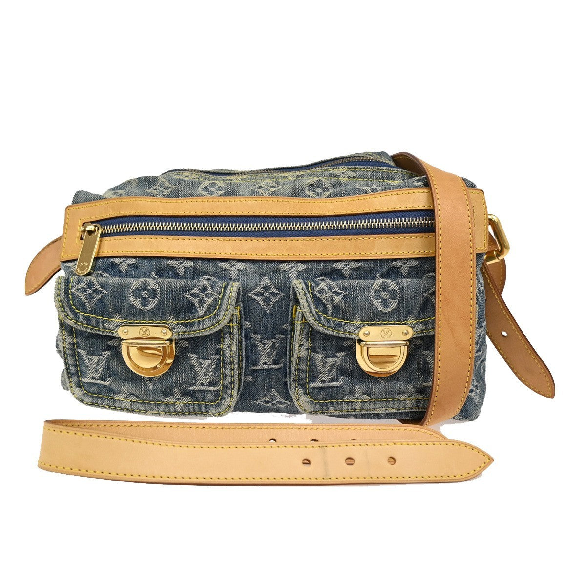 Louis Vuitton Baggy Handbag Denim