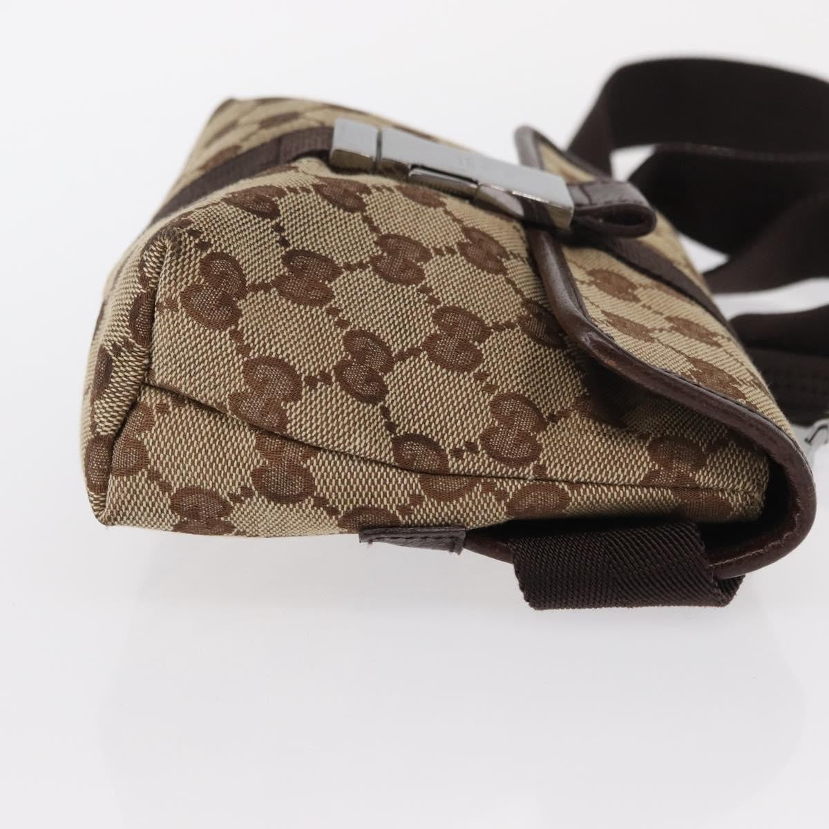 Gucci Buckle Belt Bag GG Canvas