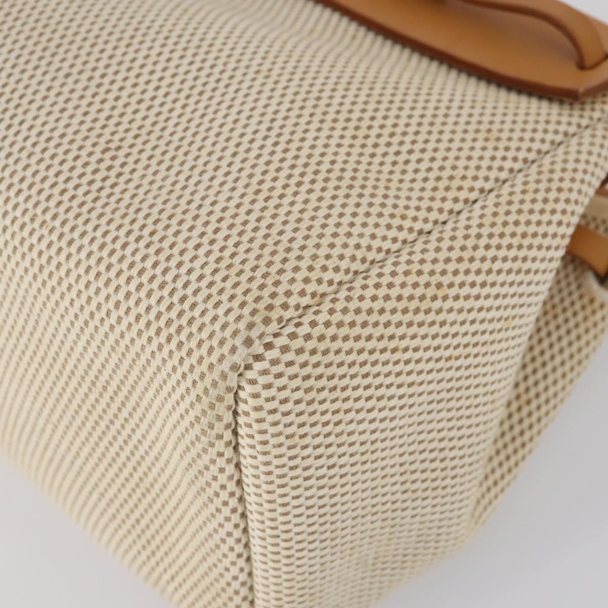 Hermes Herbag Cabas Toile and Leather