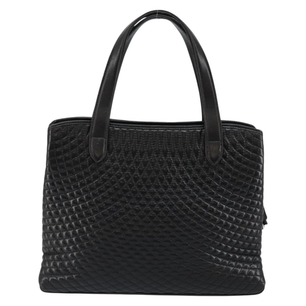 Bally Vintage Handbag Quilted Leather