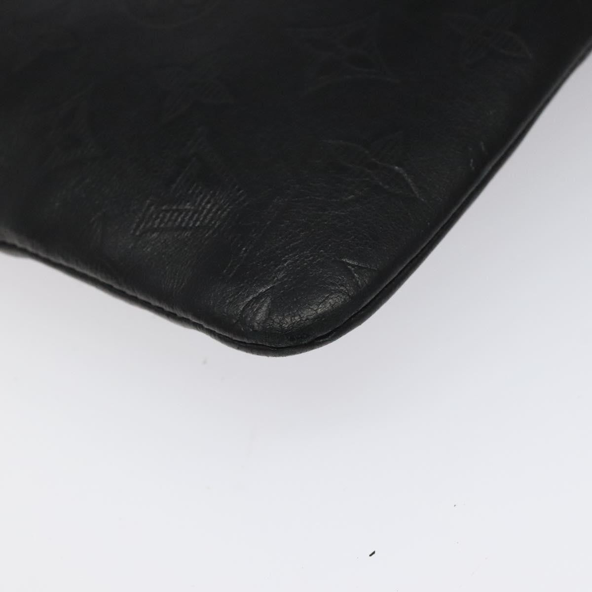 Louis Vuitton Discovery Pochette Monogram Shadow Leather