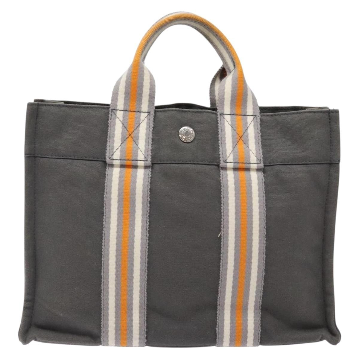 Hermes Fourre Tout Tote Canvas