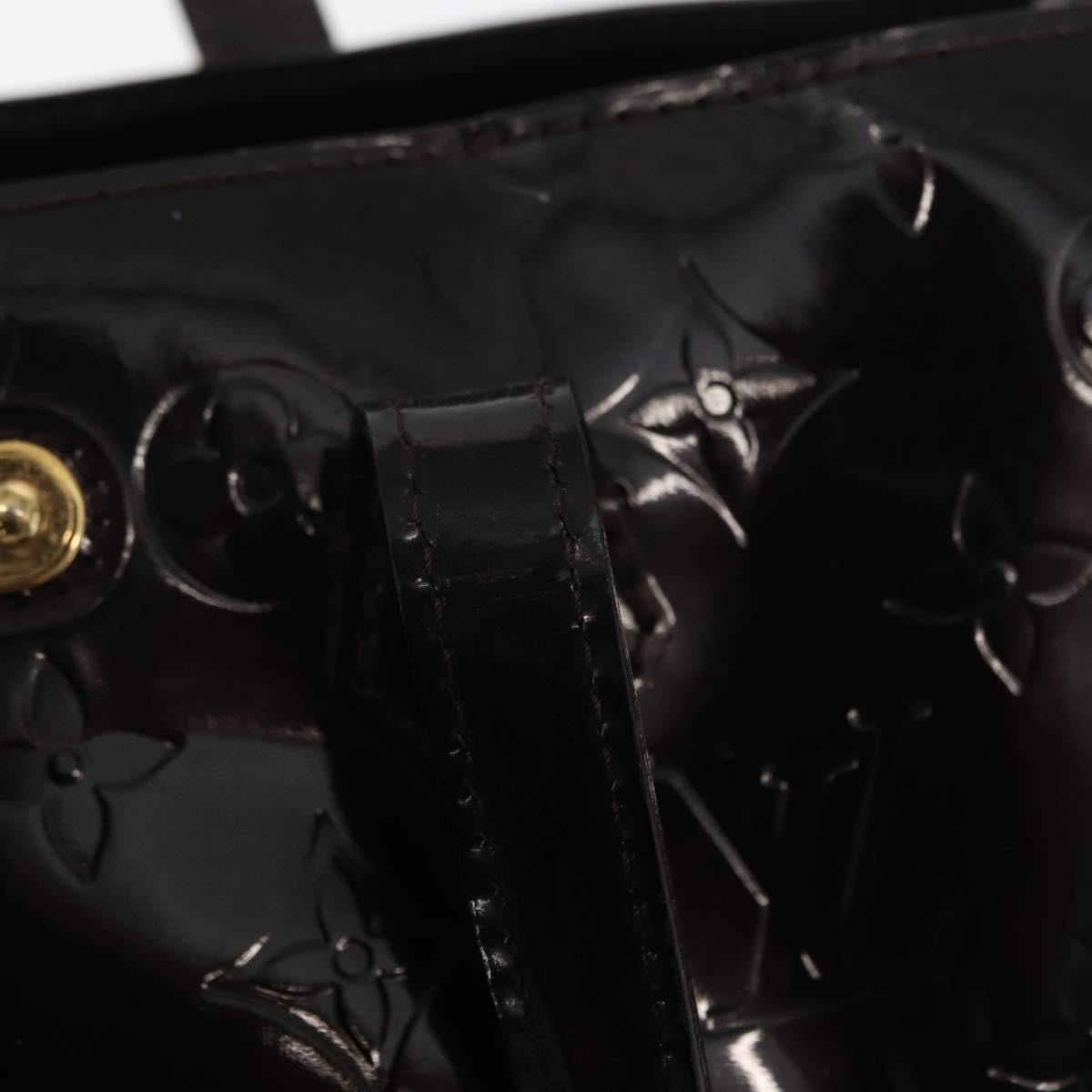 Louis Vuitton Wilshire Handbag Monogram Vernis