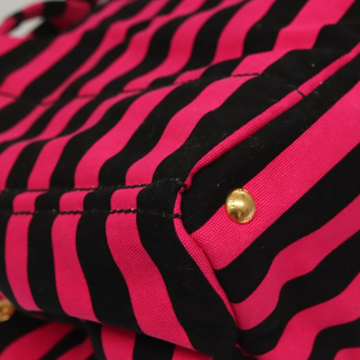 Prada Canapa Open Tote Canvas