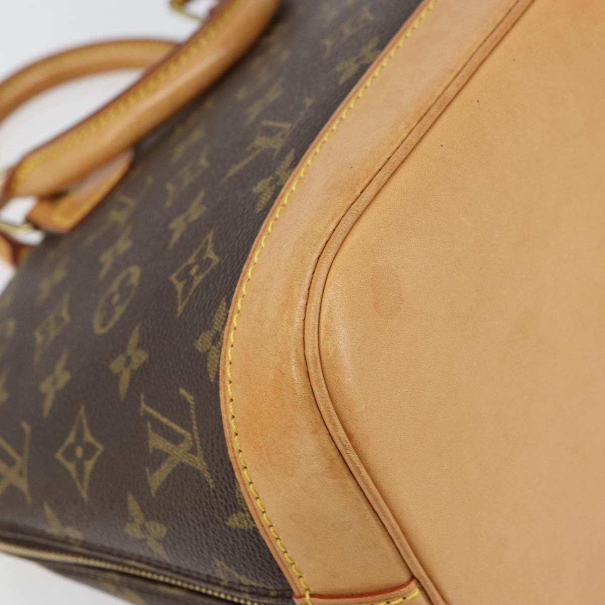 Louis Vuitton Alma Handbag Monogram Canvas