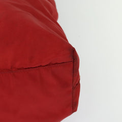 Prada Convertible Metal Handle Satchel Quilted Tessuto