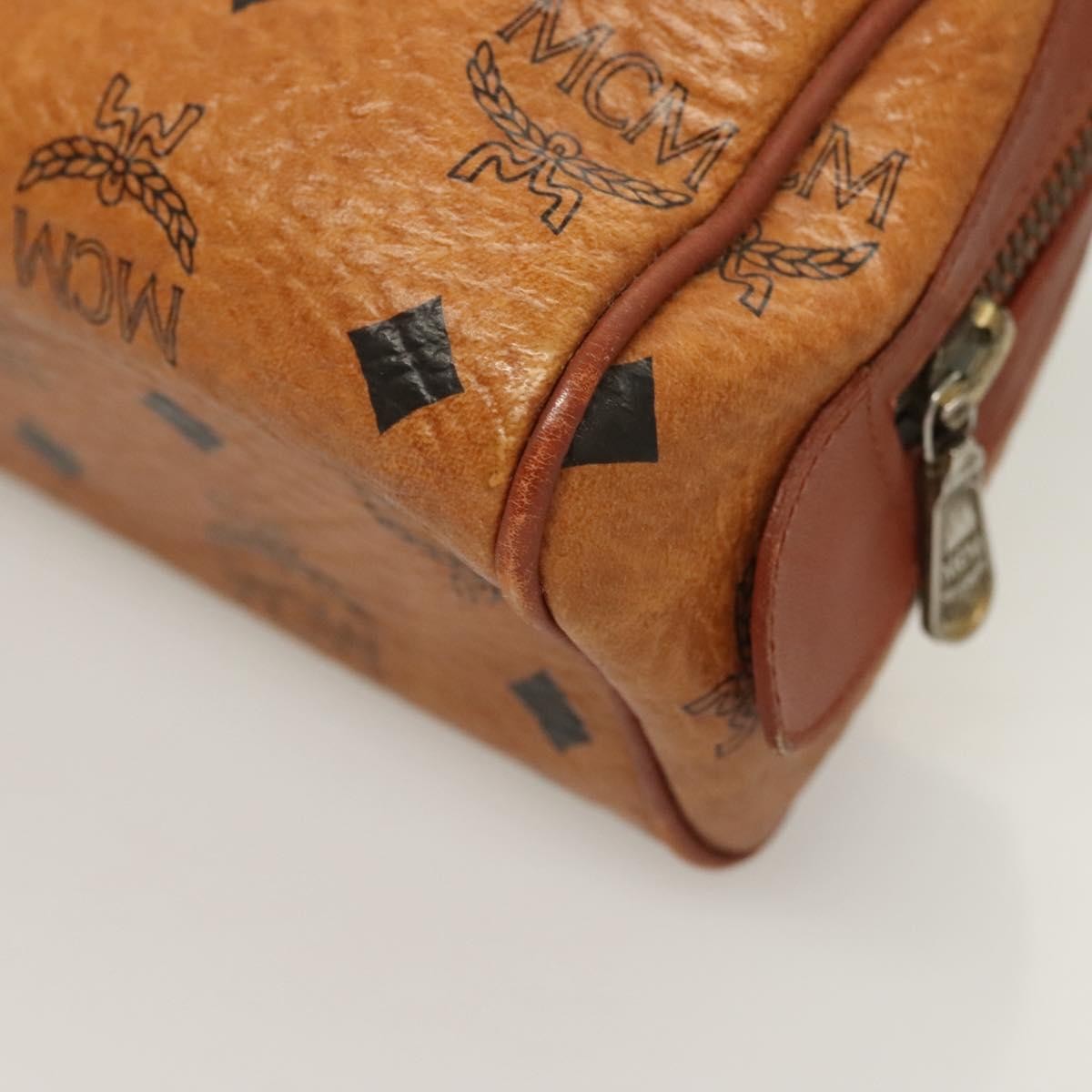 MCM Visetos logogramme Handbag Canvas and Leather