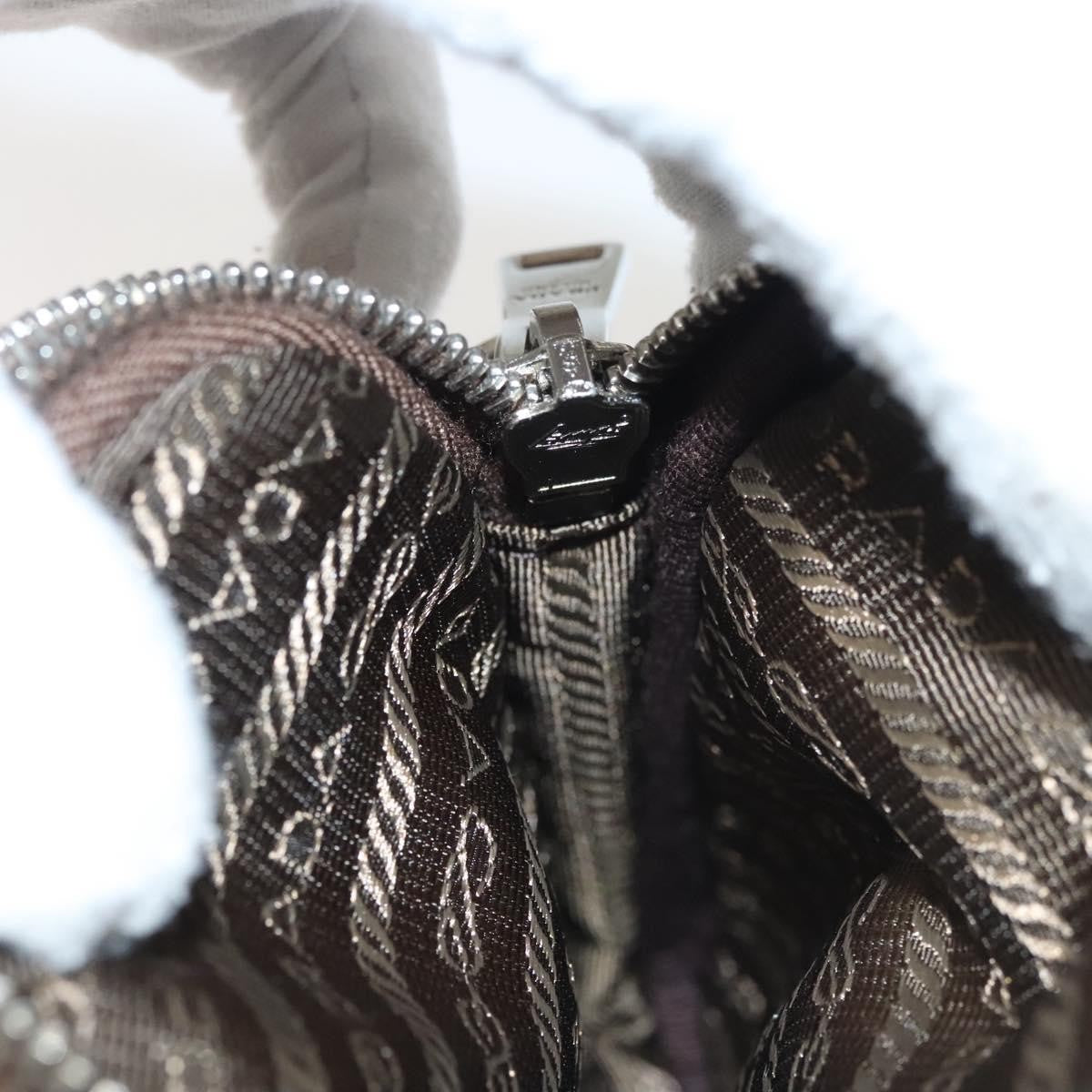 Prada Baguette Shoulder Bag Quilted Tessuto with Leather