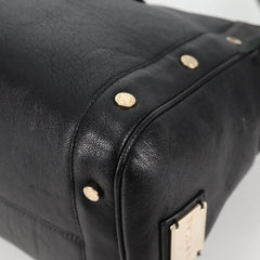 Bvlgari Chandra Top Handle Bag Leather