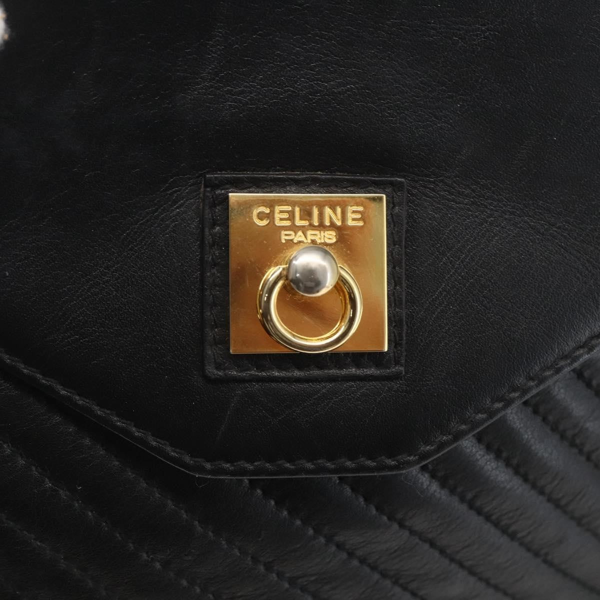 Celine Vintage Shoulder Bag Leather