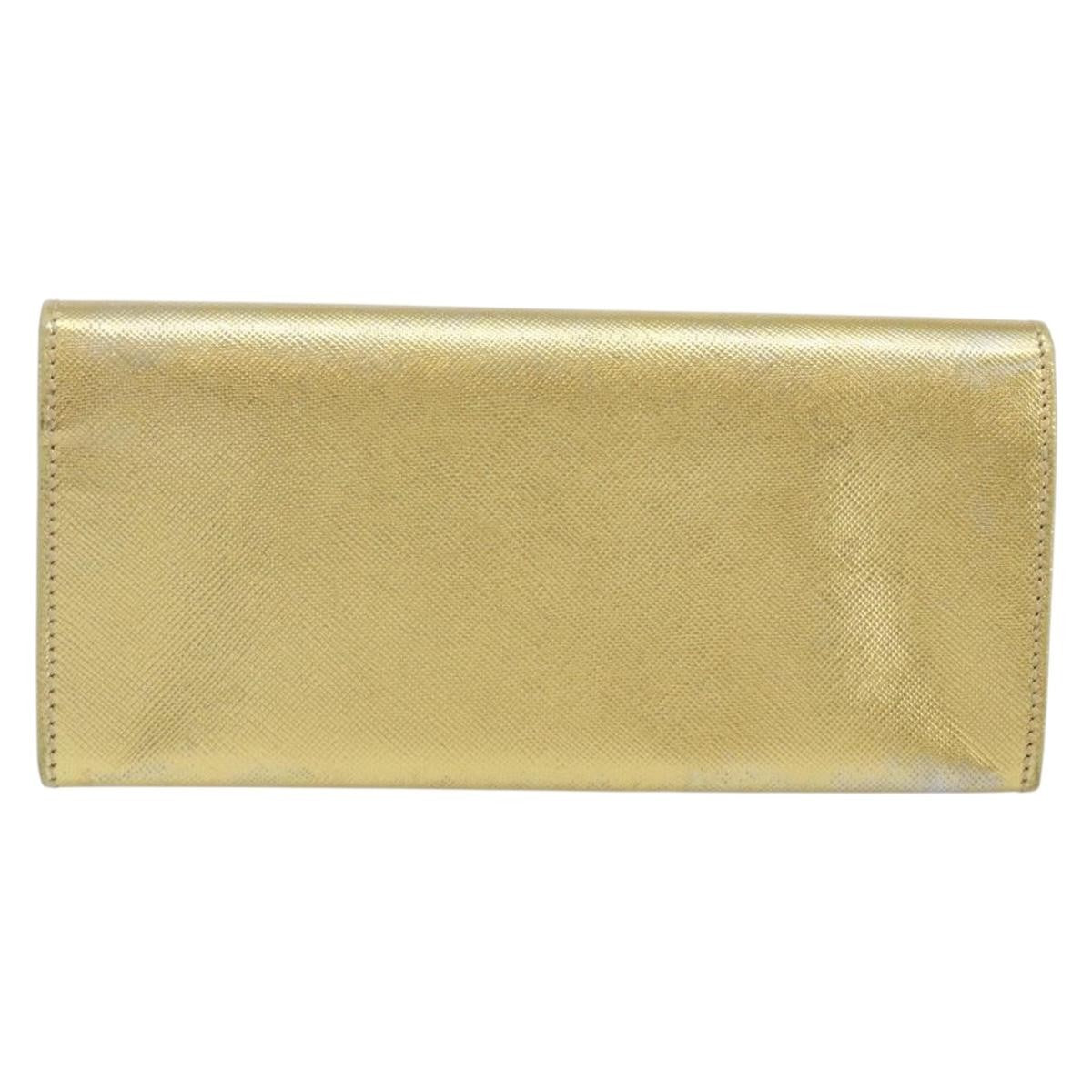 Prada Continental Wallet Saffiano Leather