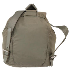 Prada Front Pocket Buckle Backpack Nylon