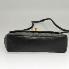 Chanel Vintage CC Flap Shoulder Bag Vertical Quilt Lambskin