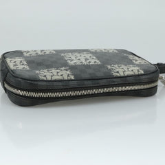 Louis Vuitton Pochette Volga Limited Edition Nemeth Damier Graphite