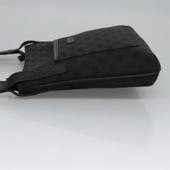 Gucci Vintage Flat Messenger Bag GG Canvas