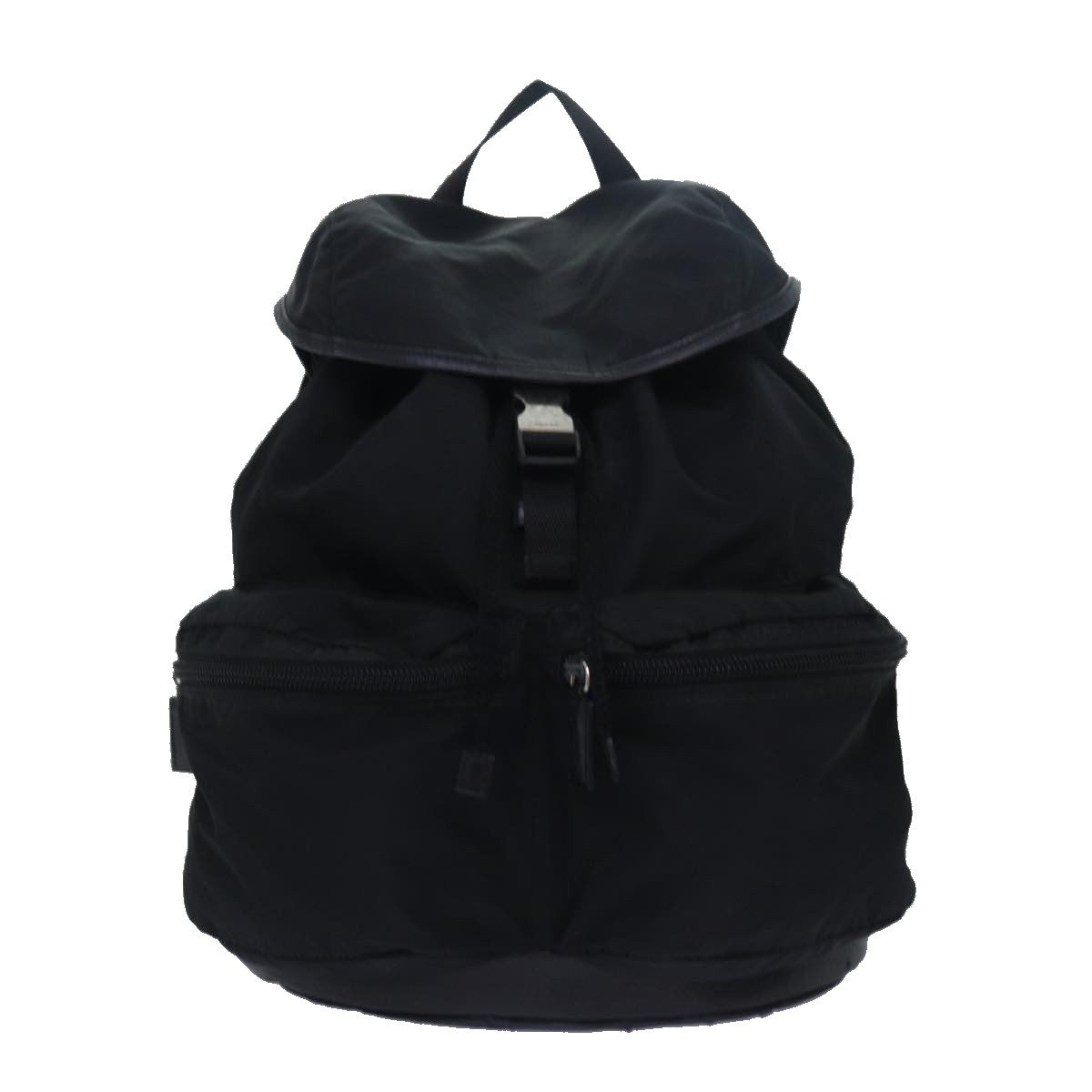 Prada Double Front Pocket Backpack Tessuto