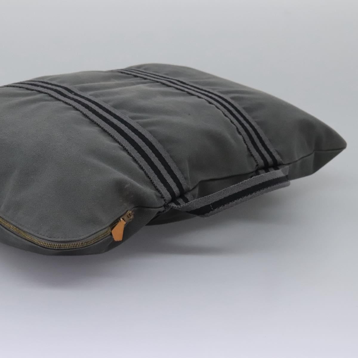 Hermes Fourre Tout Besace Messenger Bag Toile