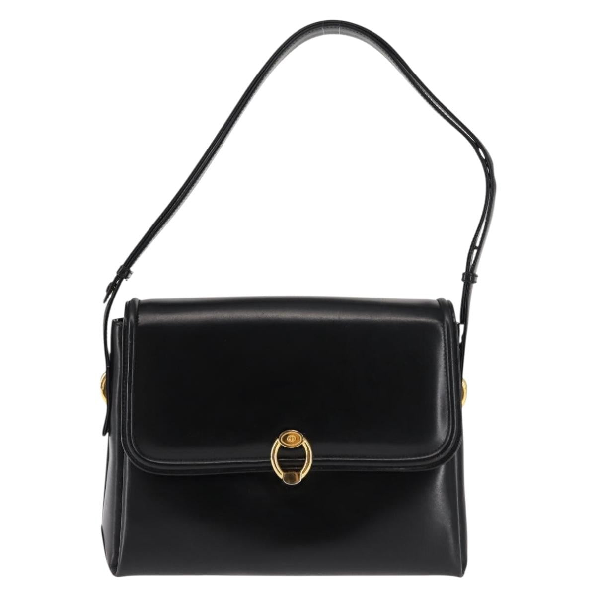 Gucci Shoulder bag black leather