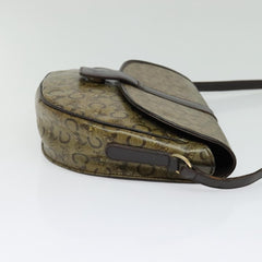 Celine C Sulky Shoulder bag Canvas and Leather