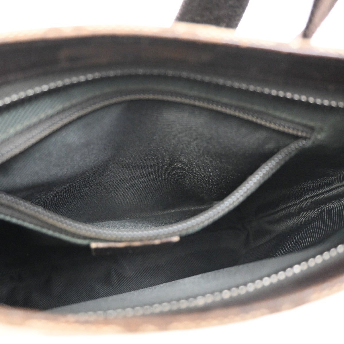 Gucci Zip Top Messenger GG Canvas with Leather