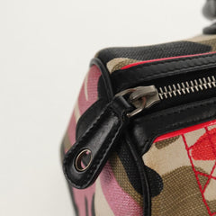 Christian Dior Polochon Satchel Limited Edition Anselm Reyle Camouflage Canvas