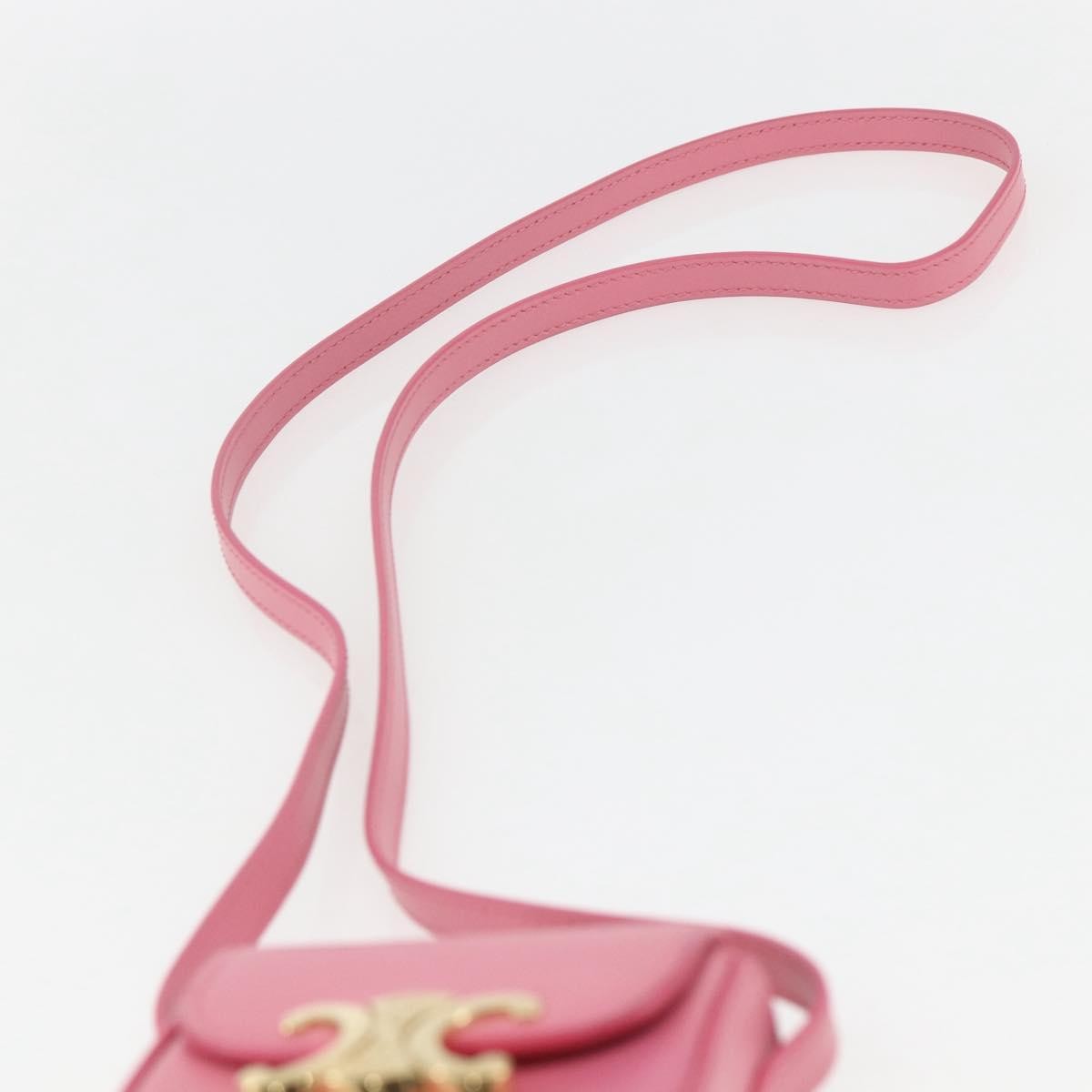 Celine Triomphe Shoulder Bag Smooth Calfskin