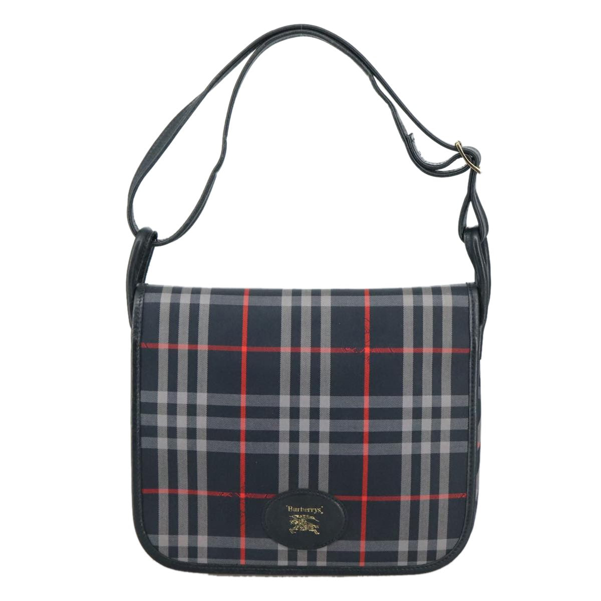 Burberry Nova Check Tote Leather