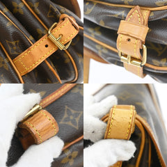 Louis Vuitton Saumur Handbag Monogram Canvas