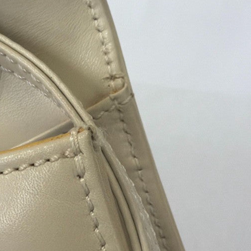 Celine Vintage Triomphe Flap Bag Leather