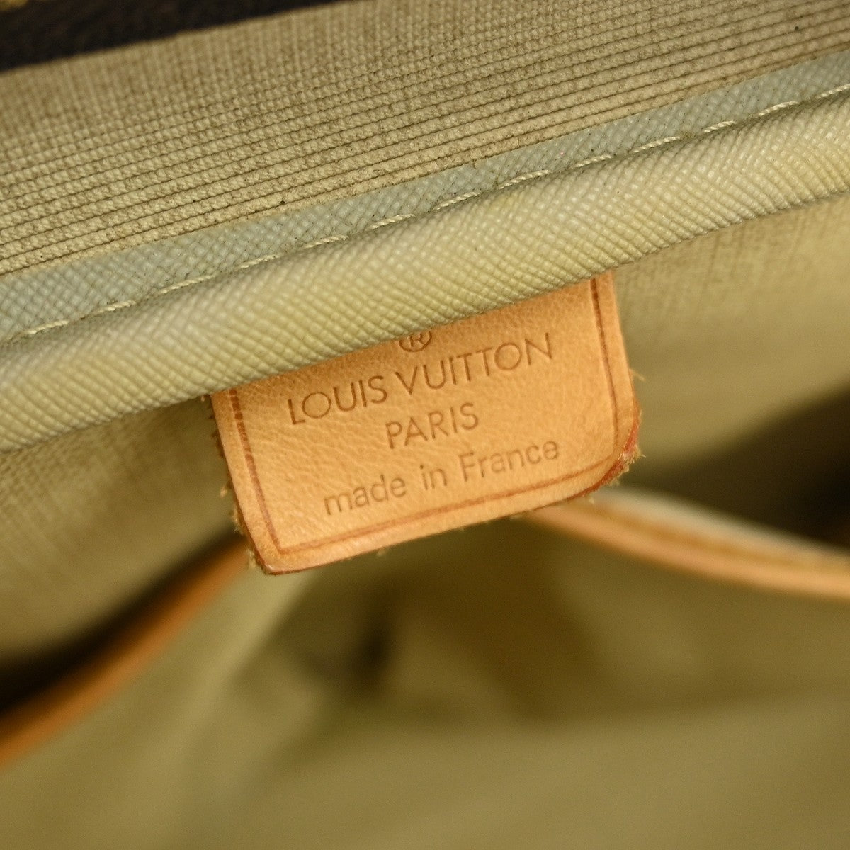 Louis Vuitton Deauville Handbag Monogram Canvas